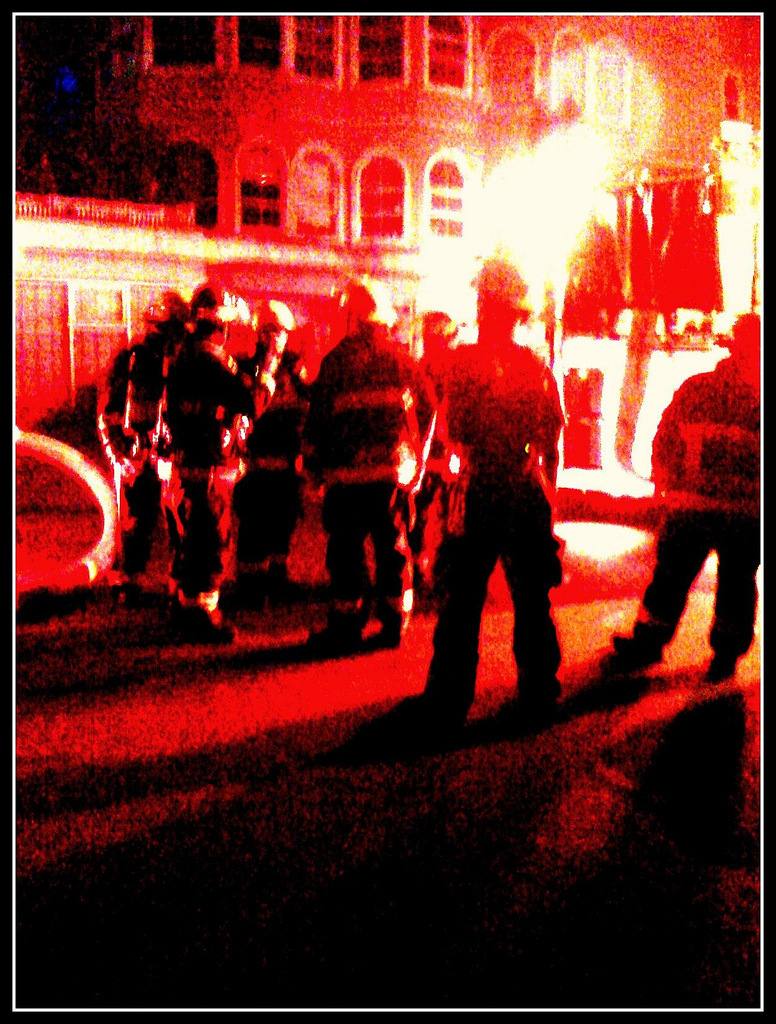 Fire Fighters: photo credit - Mark Faviell