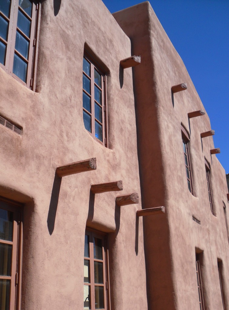 Adobe: photo credit - Sandi Amorim adobe buildings in Santa Fe