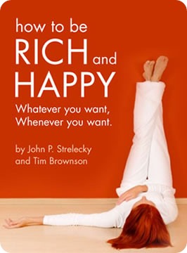 book cover for How to Be Rich and Happy