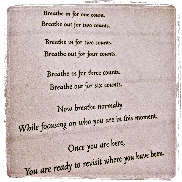 Breathe in, Breathe out: photo credit - Sandi Amorim