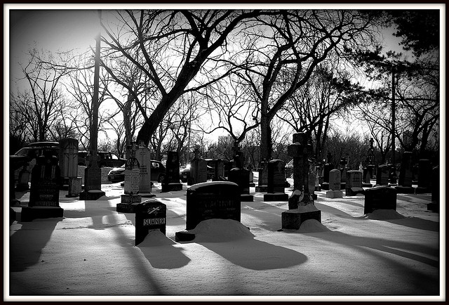 St. Boniface cemetery, Winnipeg, Manitoba