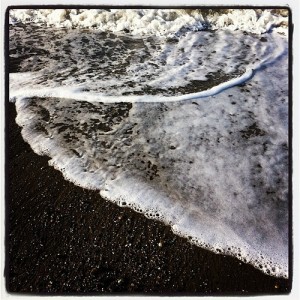 Waves: photo credit - Sandi Amorim waves rolling in, Kits Point, Vancouver, BC