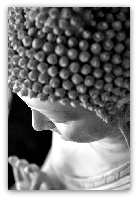 Buddha's Thoughts: photo credit - el patojo Buddha looking down