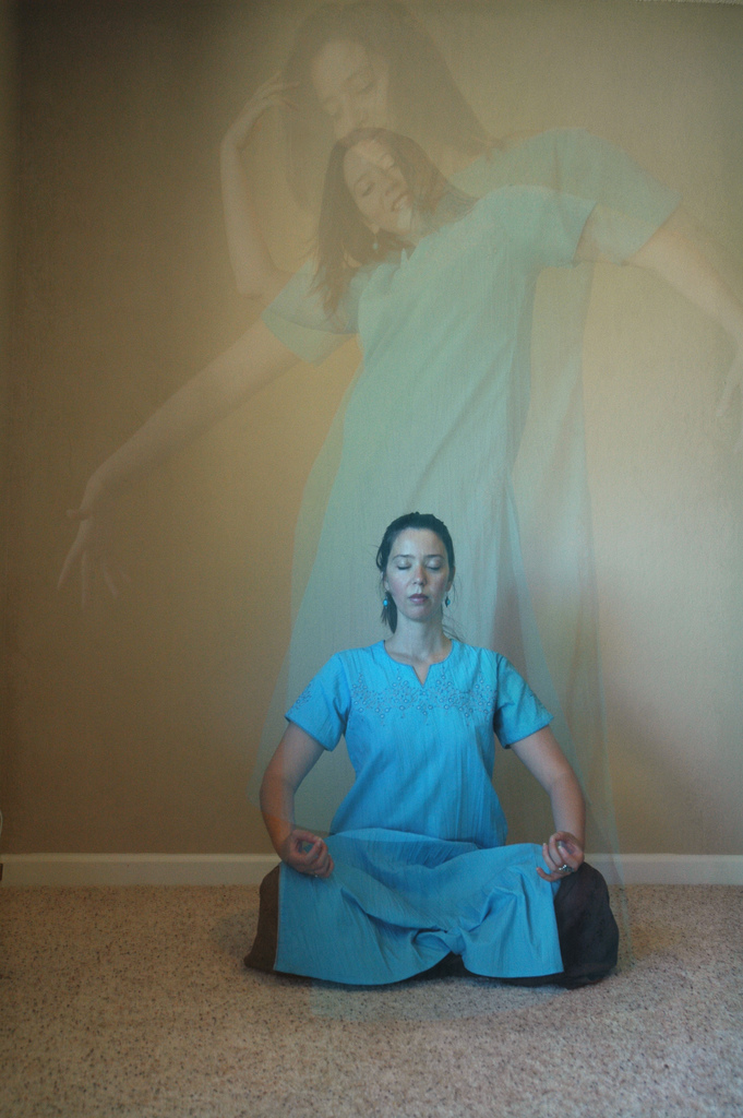 inside I'm dancing: photo credit - Loving Earth woman meditating, dancing