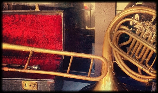 Toot Your Horn: photo credit - Sandi Amorim musical instruments