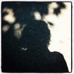 Me & My Shadow: photo credit - Sandi Amorim shadow image in black and white