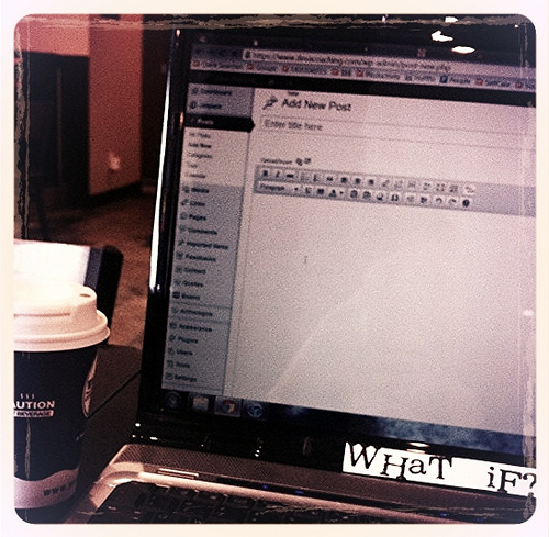 Blank Screen Blues Blank Screen Blues - sitting in front of a blank monitor trying to think of something to write!