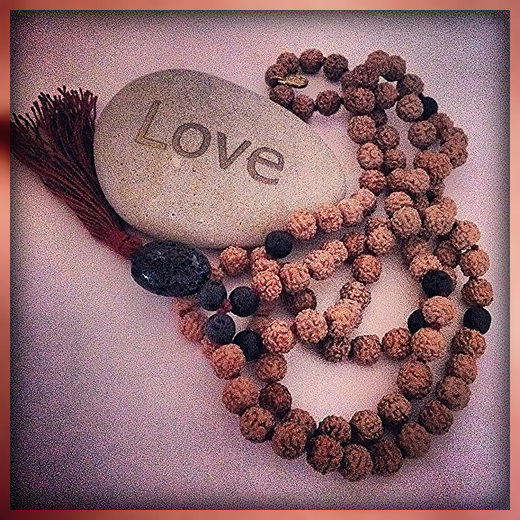 Love & Lava: photo credit - Sandi Amorim stone and mala beads from www.malaimports.com