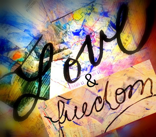 Love & Freedom Love & Freedom collage by Sandi Amorim