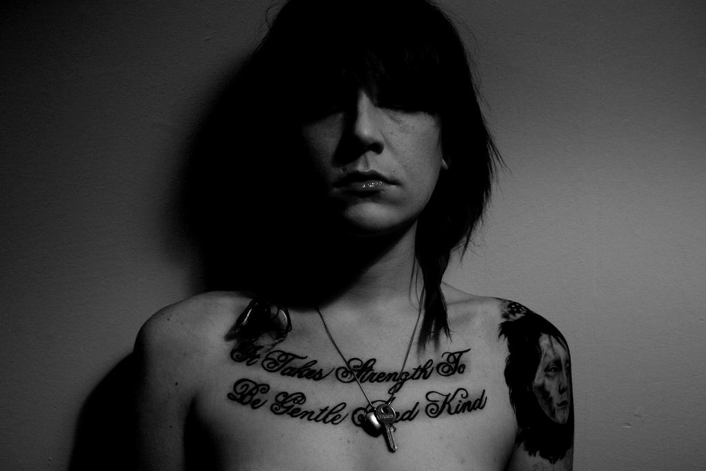 it takes strength to be gentle and kind: photo credit - Nicole (Briant) Melton